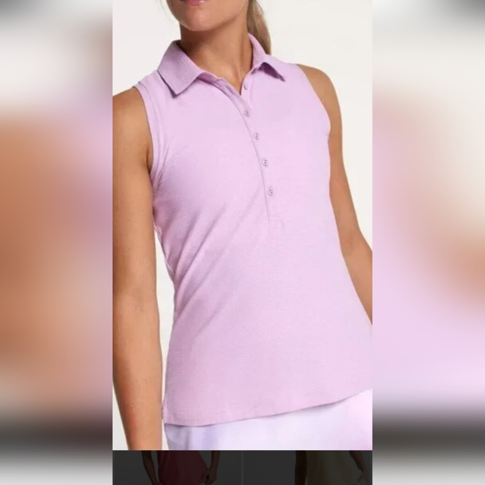 Calia Sleeveless Lilac Golf Polo Top Size XXL
